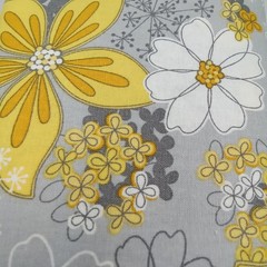 Quilting Fabric Sewing Craft Gray Matters Floral Emma & Mila 148″ x 45″