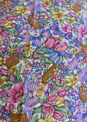 VTG Cynthia Hart Holiday Collection by VIP Springtime Packed Florals Easter BTFQ