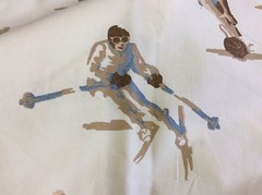 SPORTS FABRIC COTTON-56 INCH WIDE- 1 1/4 YARDS