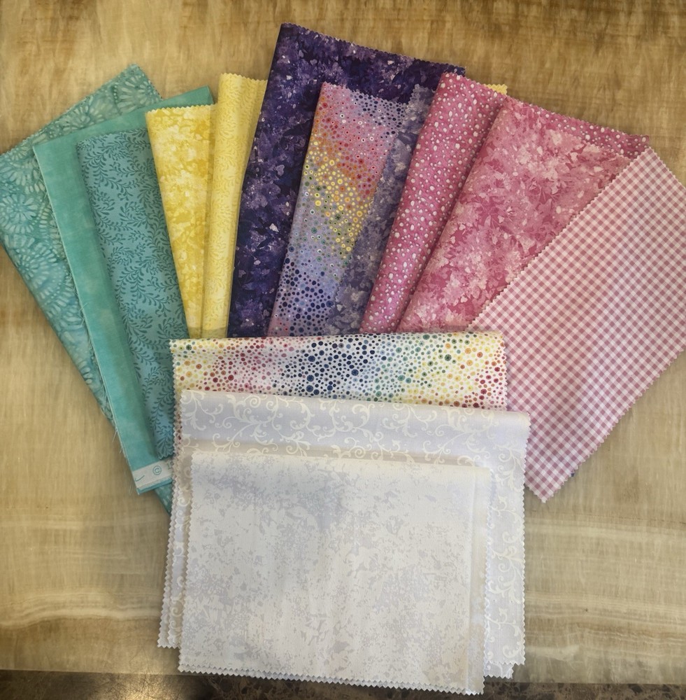 Moda Grunge Wilmington Prints Fabric Lot 14pc Junk Journal Curated Bundle mix