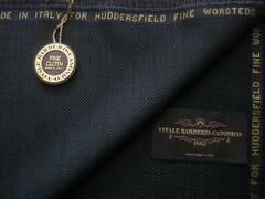 Vitale Barberis Canonico SUPER 110’S WOOL SUITING FABRIC MADE IN ITALY = 3.4 m.