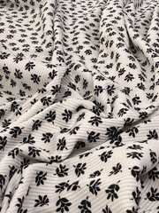 RIB 2×1 Knit Print 95% Polyester 5% Spandex 58/60″ Fabric By The Yard