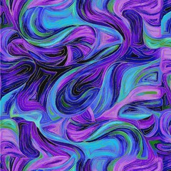 Evening Glow ~ 13 Fat Quarters ~ Black, Purple, Blue Butterfly Fabric