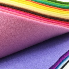 28pcs 12 x 8 inches (30cmx20cm) 1.4mm Thick Soft Felt Fabric Sheet Assorted C…