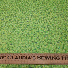 Floral Fantasia BTY P&B Textiles Tonal Green Gray