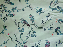 AGF minty-green Indie / Vie de Boheme fabric by Pat Bravo of Art Gallery BTY