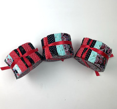Floral Jelly Roll Bundle – 3 Rolls, 60 Precut Quilting Fabric Strips Sewing