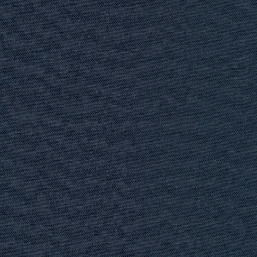 KAUFMAN – Shizen Cotton Linen by Robert Kaufman – Canvas – Navy 9 1/4yd