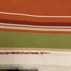 RICHLOOM Solarium In Outdoor Fabric Green Batik 54″ x 82” 1.7 YD