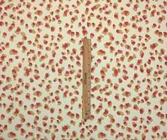 BALLARD DESIGNS MIRA SPICE RED ANIMAL LEOPARD MULTIUSE FABRIC BY THE YARD 54″W