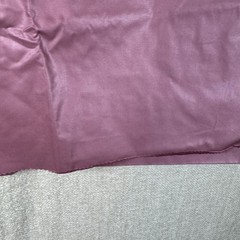 Pink Mauve Cotton Blend Fabric With Sheen 78” x 44” Craft Sewing Material