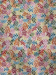 Rainbow Brushstrokes Keepsake Calico Cotton Fabric by the Quarter Yard 9″ x 43″