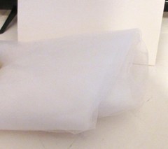 Bridal Wedding fabric Sheer White Mesh Fabric 42x 150″ -45×90″-41×44″ Crafts