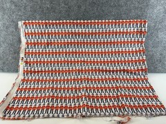 British Royal Guards Fur Caps Fabric Remnant Emma & Mila 33″ x 42″ Preowned