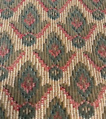 Vintage Woven Upholstery Fabric 2 yards (55″w) Victorian Inspired Cottagecore