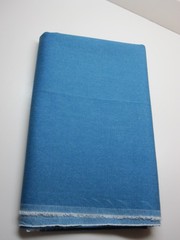 Navy Blue Denim – 100% Cotton Canvas Fabric -50″ x 31″ – NEW