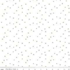 1/4 Yard 9×42 Riley Blake “Bee Plaids” Farmhouse Star Pebble Gray Quilt Cotton