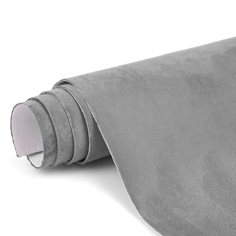 Premium Dark Grey Suede Fabric Wrap – 40×60 inch Suede Wrap for Car Interior …