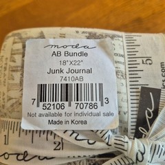MODA Junk Journal Fat Quarter Bundle 25 Full Collection by Cathe Holden