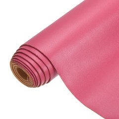 1 Yard PU Faux Leather Fabric for Red Pink Faux Leather Material