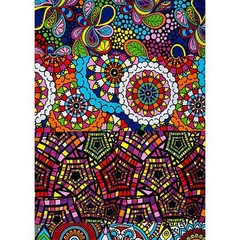 African Print Fabric/Ankara – Multicolored ‘Mélange’ Design, YARD or WHOLESALE