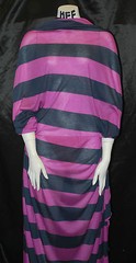 Tencel Recycled Polyester Knit Jersey Yarn Dyed Fabric Ecofriendly Stripes 5 oz
