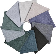 11 Assorted Cotton Fat Quarters – Monochrome Tweed Tonal Quilting Fabric Bundle