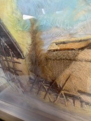 Masatsugu Nagasaka ‘Autumn in Yotsuya’ Fabric Collage Nuno-e Art
