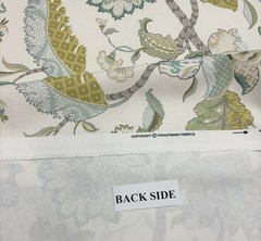P KAUFMANN FLORIANA MINERAL SPA JACOBEAN FLORAL MULTIUSE FABRIC BY THE YARD 54″W