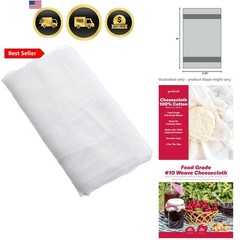 Everyday 100% Cotton Cheesecloth, 2 square yards, Bleached
