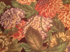 P.KAUFMANN FABRIC DECORATOR WEIGHT FLORAL 180”x 54”