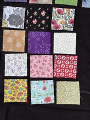 Mini Charm Pack 2.5″ Squares. 42 Floral Prints Sewing Quilting Crafting