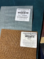 Large Quality Leather Sample Swatch Lot Craft Wallet Sheath Zebra Cobra Croc Etc