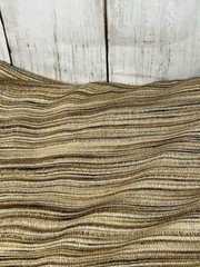 Brown Poly Blend Directional Fabric 5 yards 50″ Wide Unbranded Washed Apparel