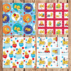 4 Fat Quarters – Assorted Spot Fat Quarter Bundle