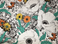 Cevennes in Peacock BTY Richloom 80% Cotton / 20% Linen 54″ Floral