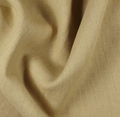 GOLD 100% Linen fabric 56” Width Sold By The Yard