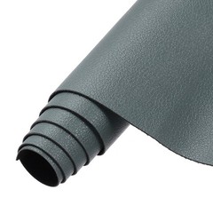 Faux Leather Sheets 12×36 Inch Solid PU Leather Fabric Gray Forest Green/Black