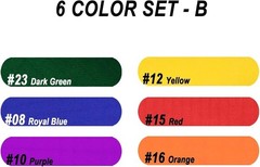 Durable 40D Ripstop Nylon Fabric Set: 6 Colors, 60×39 Inch for Easy Sewing & DIY