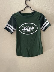 Lightweight, smooth athletic cotton-poly performance blend fabric.
