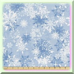 Winter Wonderland Waterproof Fabric 72×58 inches