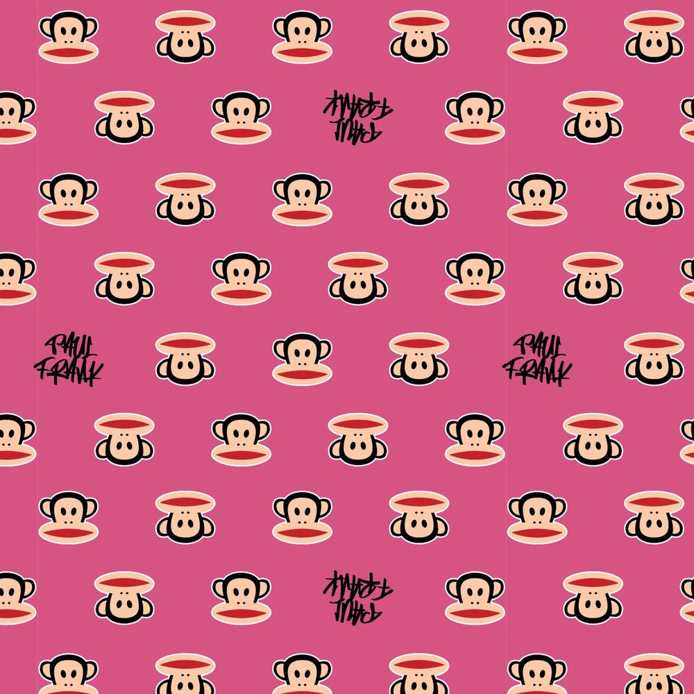 CAMELOT FABRICS – Paul Frank Collection – Y2K Classic Julius – Pink 1/4yd