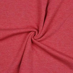 Cotton Sweatshirt Knitted Jersey Fabric Material – RED