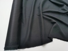 53” Wide Soft Natural Silk Cotton Charmeuse Fabric Dress,Gown,Sleepwear,Black