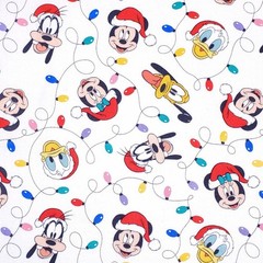 Mickey and Friends Lights – Cotton Fabric – Sold by the Half Yard