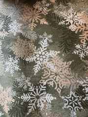 Lot Fabric 4 Designs Cotton Quilted Christmas Holly Snowflakes Patriotic 9+ yds