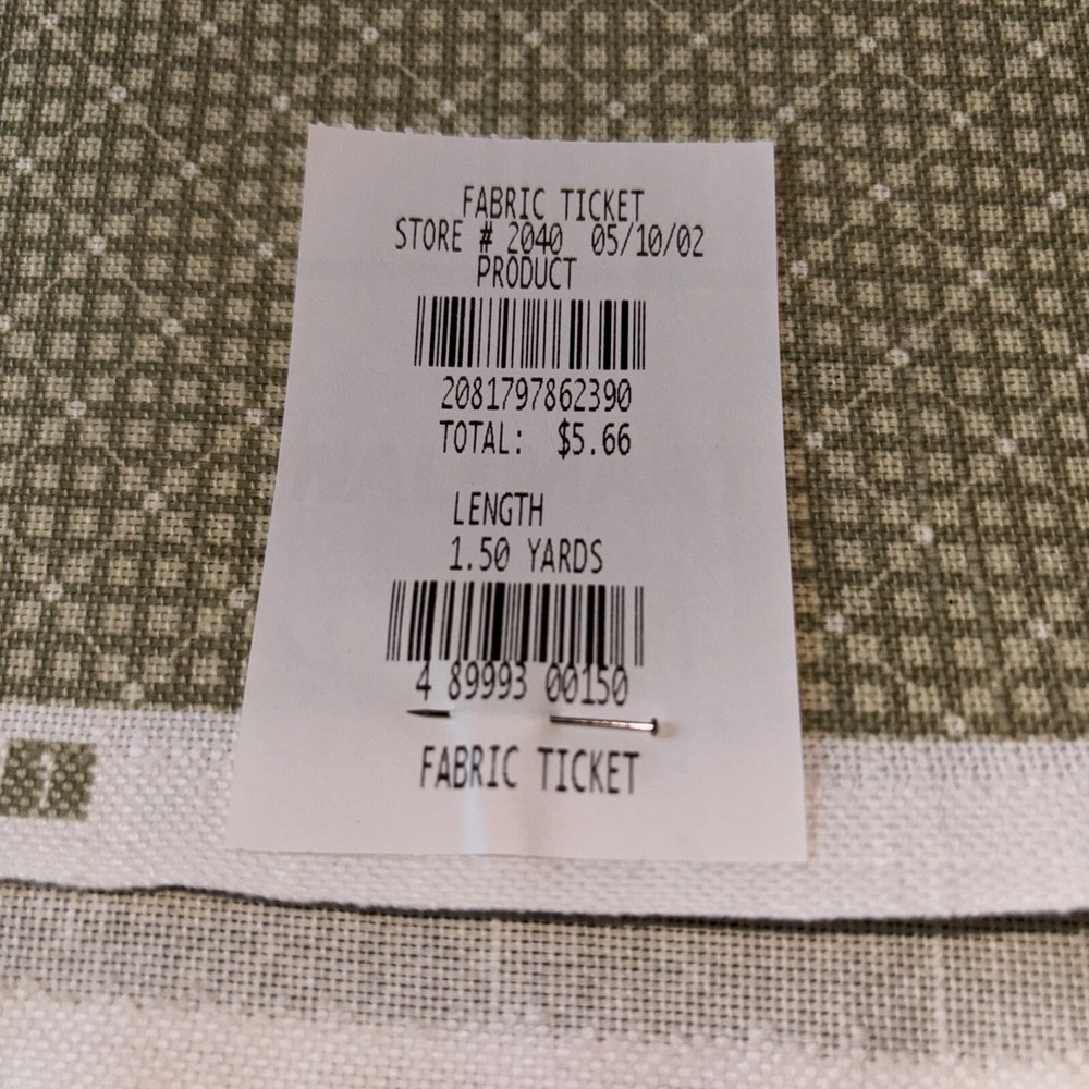11 Pieces Of Fabric Assorted Sizes And Print