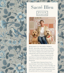 Sacré Bleu 13972 14 Ciel Blue Moda French General