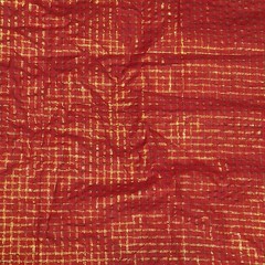 Scrap Fabric Striped Vintage 27 1/2″ x 32″ Single Piece Only Quilt