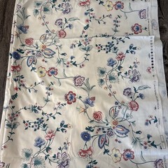 Laura Ashley Vintage Chinese Silk Chintz 48″ x 346″ 100% Cotton NOS